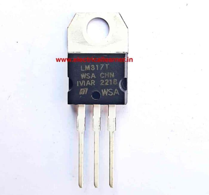 LM317T Adjustable Voltage Regulator IC – 5PCs